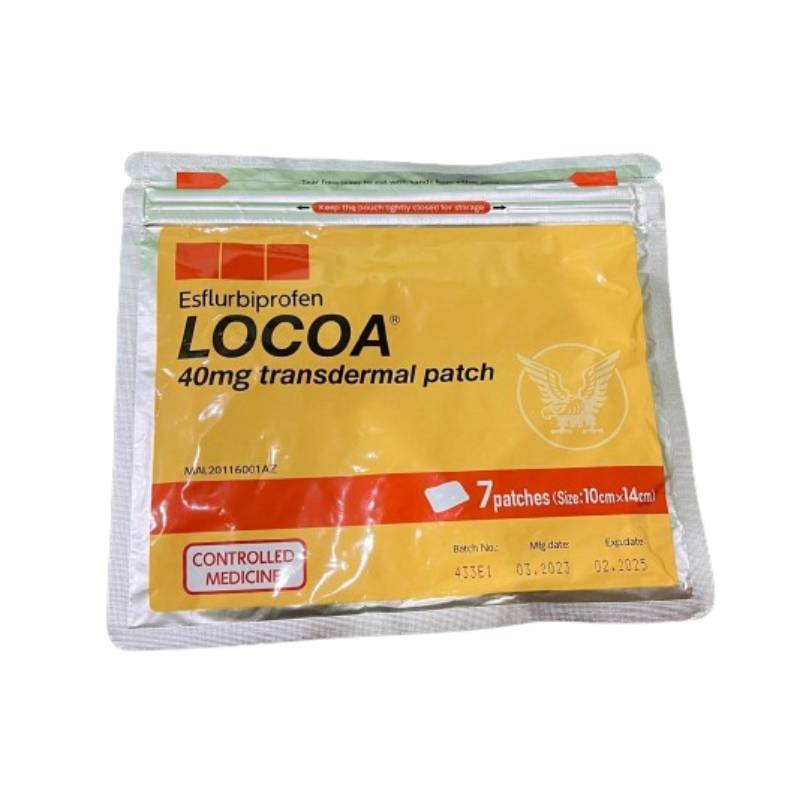 HOE Locoa 40mg Transdermal Patch 7 Patches - DoctorOnCall Farmasi Online