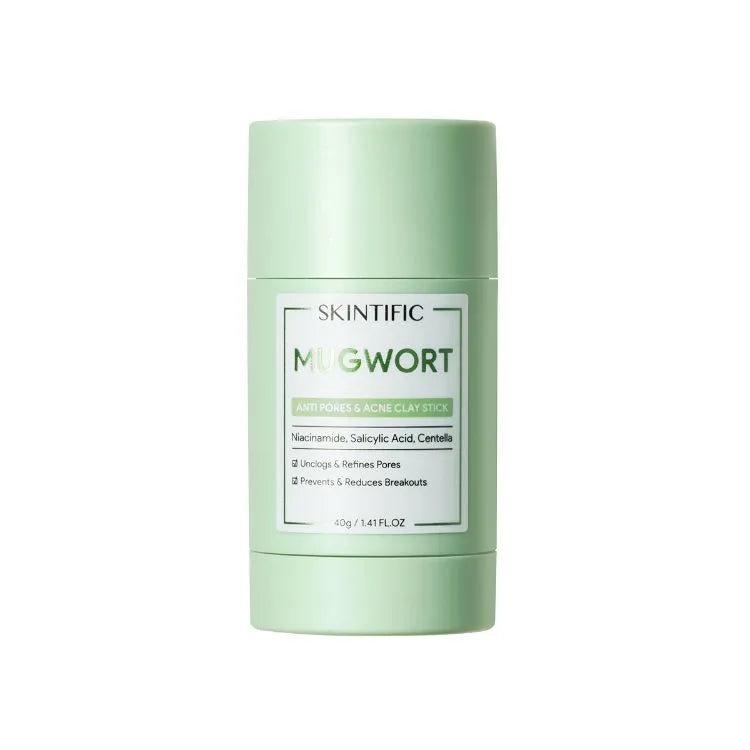 Skintific Mugwort Acne Clay Mask Stick 40g - DoctorOnCall Online Pharmacy