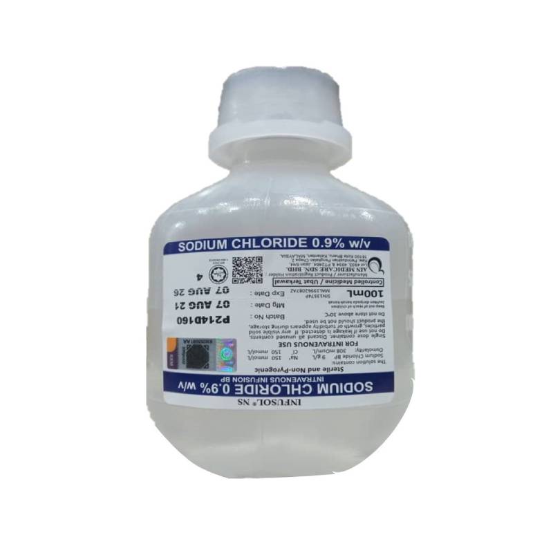 Ain Medicare Infusol NS (Sodium Chloride 0.9%) Injection BP Solution 1000ml - DoctorOnCall Online Pharmacy