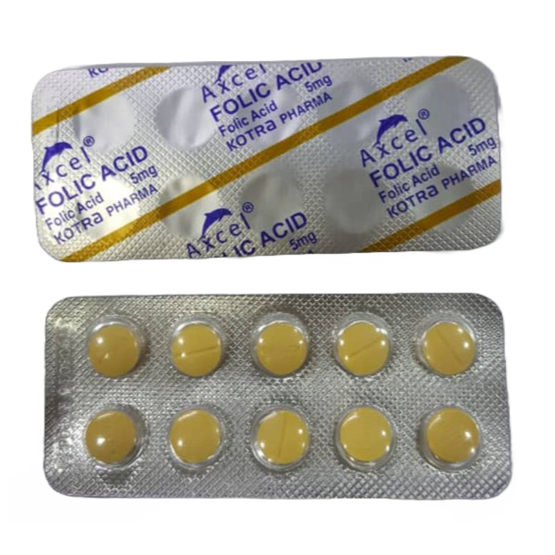 Axcel Folic Acid Tablet 100s - DoctorOnCall Farmasi Online