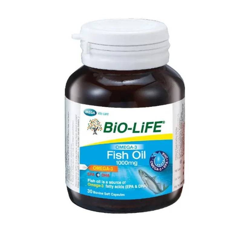 Bio-Life Omega-3 Fish Oil 1000mg Capsule 200s x2 - DoctorOnCall Online Pharmacy