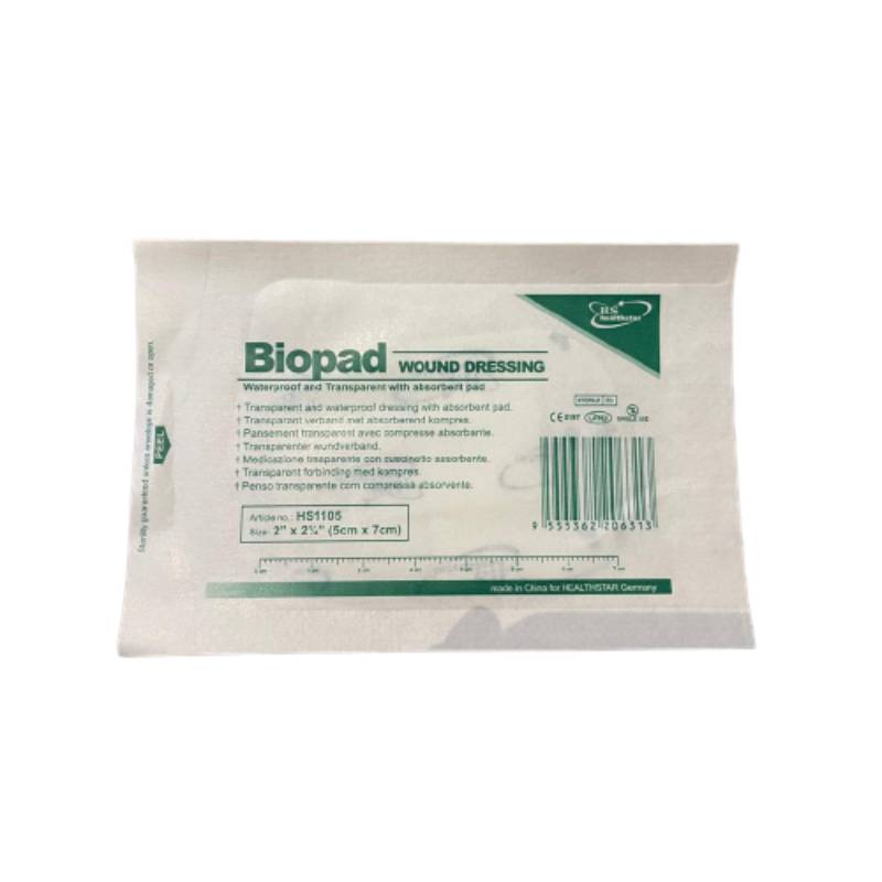 Healthstar Biopad Wound Dressing 1s 6cmx10cm - DoctorOnCall Farmasi Online