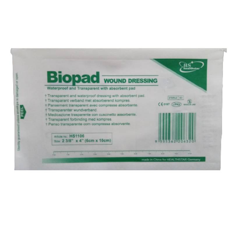 Healthstar Biopad Wound Dressing 1s 9cmx20cm - DoctorOnCall Online Pharmacy