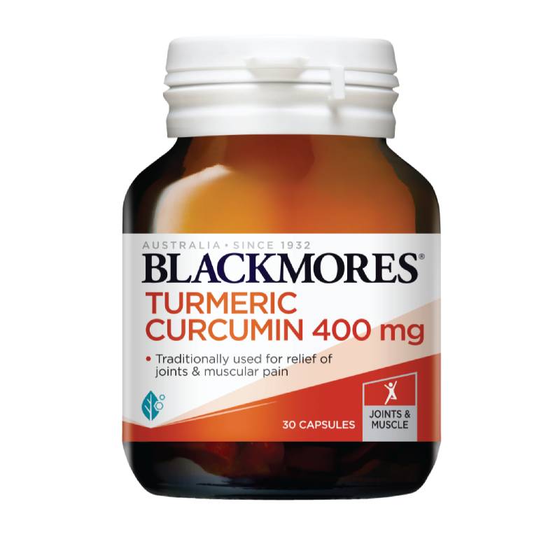 Blackmores Turmeric Curcumin 400mg Capsule 30s - DoctorOnCall Farmasi Online