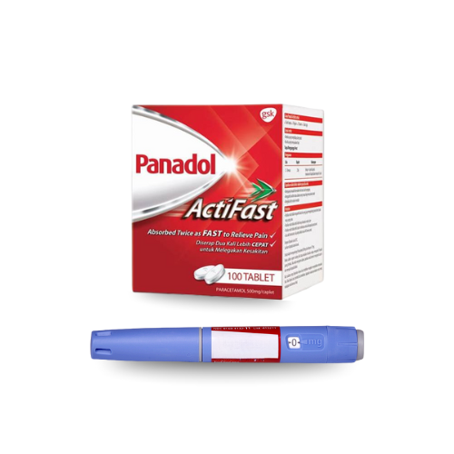 [Bundle 4] Ozempic Fast Pain Relief (with Panadol Actifast) 1s - DoctorOnCall Online Pharmacy
