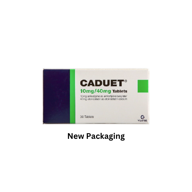 Caduet 10mg/40mg Tablet 30s - DoctorOnCall Farmasi Online