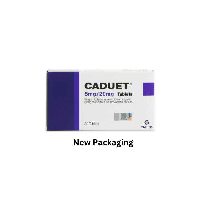 Caduet 5mg/20mg Tablet 10s (strip) - DoctorOnCall Online Pharmacy