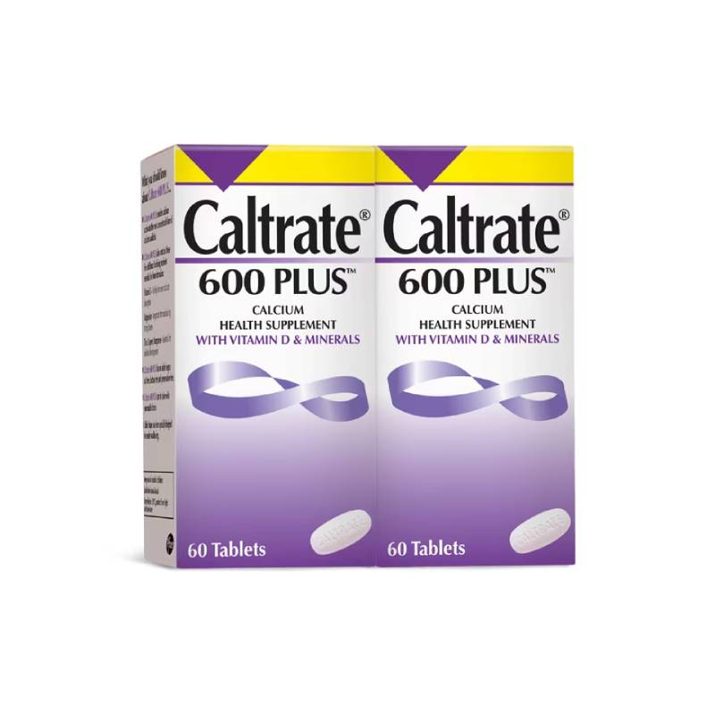 Caltrate 600 Plus Tablet 60s x2 - DoctorOnCall Farmasi Online