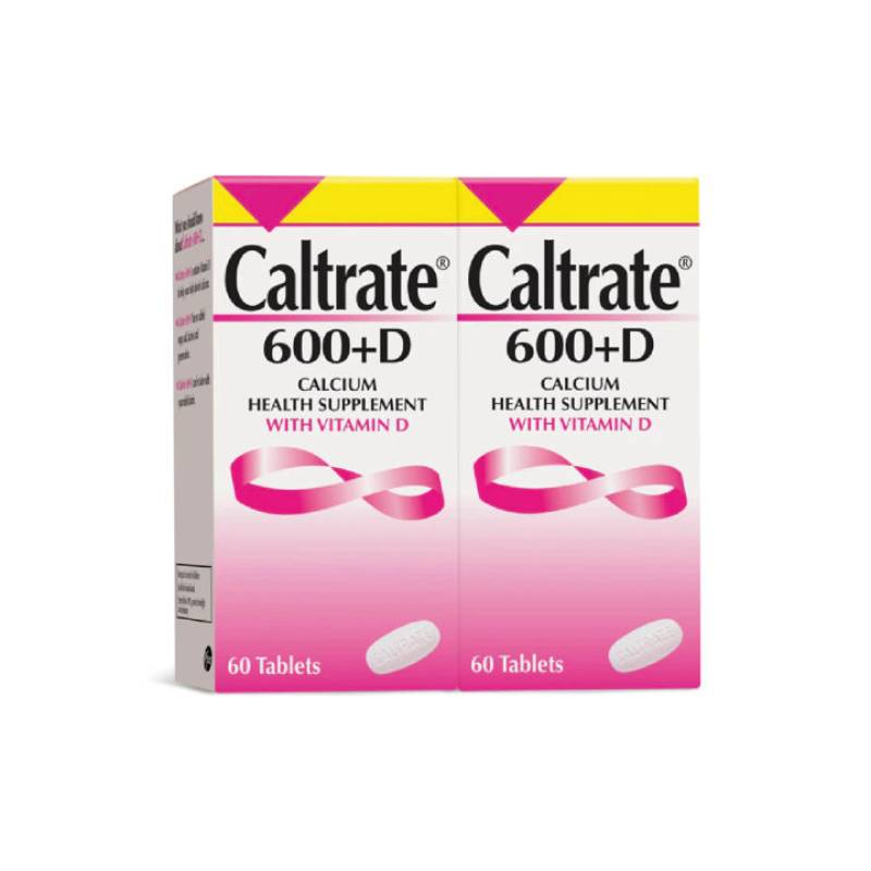 Caltrate 600+D Tablet 60s x2 - DoctorOnCall Farmasi Online