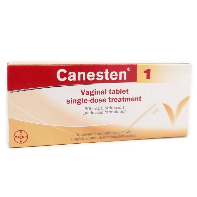 Canesten 500mg Vaginal Tablet 1s - DoctorOnCall Farmasi Online