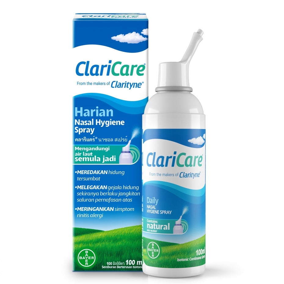 ClariCare Nasal Hygiene Spray 100ml - DoctorOnCall Online Pharmacy