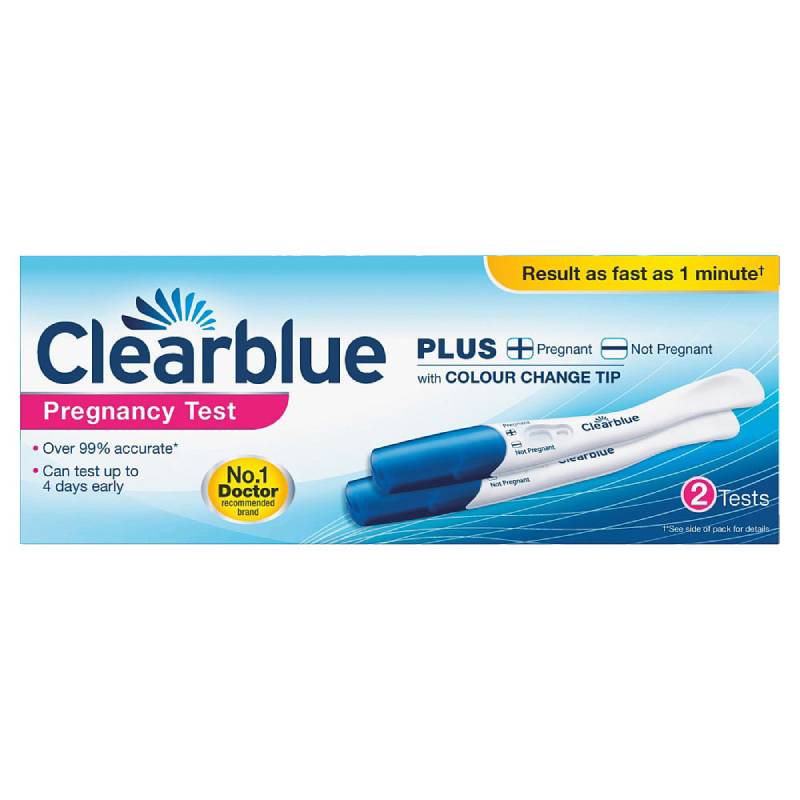 Clearblue Plus Pregnancy Test 1s - DoctorOnCall Online Pharmacy