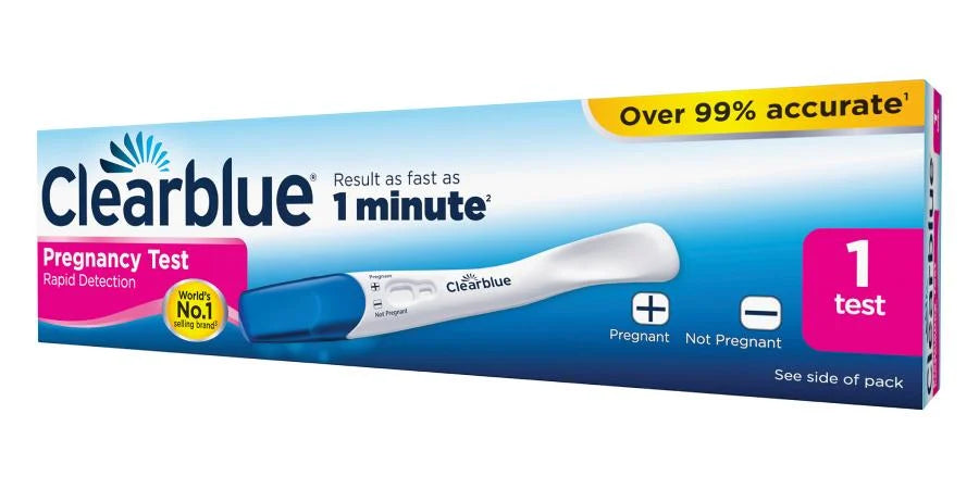 Clearblue Rapid Detection Pregnancy Test - 1s - DoctorOnCall Online Pharmacy
