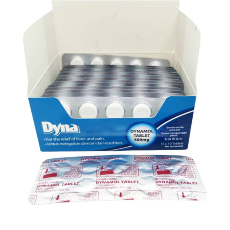Dyna Dynamol 500mg Tablet 10s (strip) - DoctorOnCall Farmasi Online