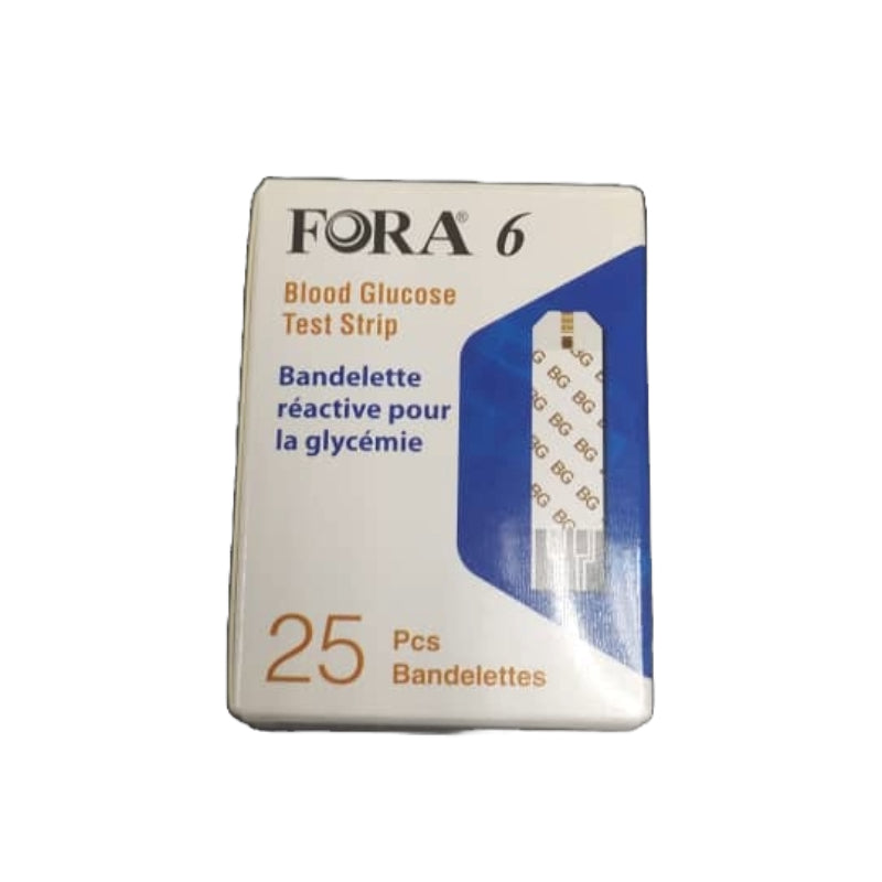 Fora Blood Glucose Test Strip 25s - DoctorOnCall Online Pharmacy