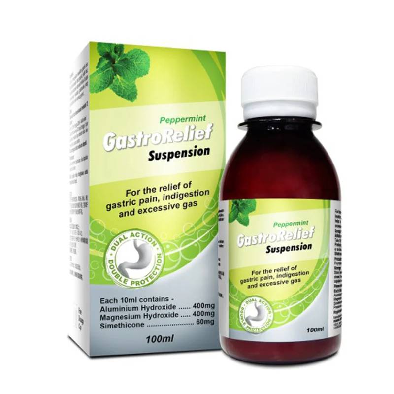 Gastrorelief Suspension 100ml Peppermint - DoctorOnCall Online Pharmacy