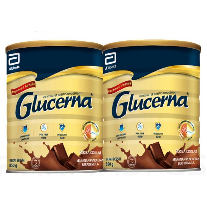 Glucerna Gold Complete Nutrition (Chocolate) 400g - DoctorOnCall Farmasi Online