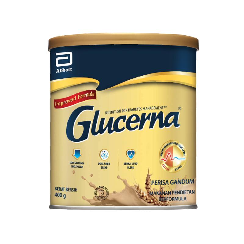 Glucerna Gold Complete Nutrition (Wheat) 850g - DoctorOnCall Farmasi Online