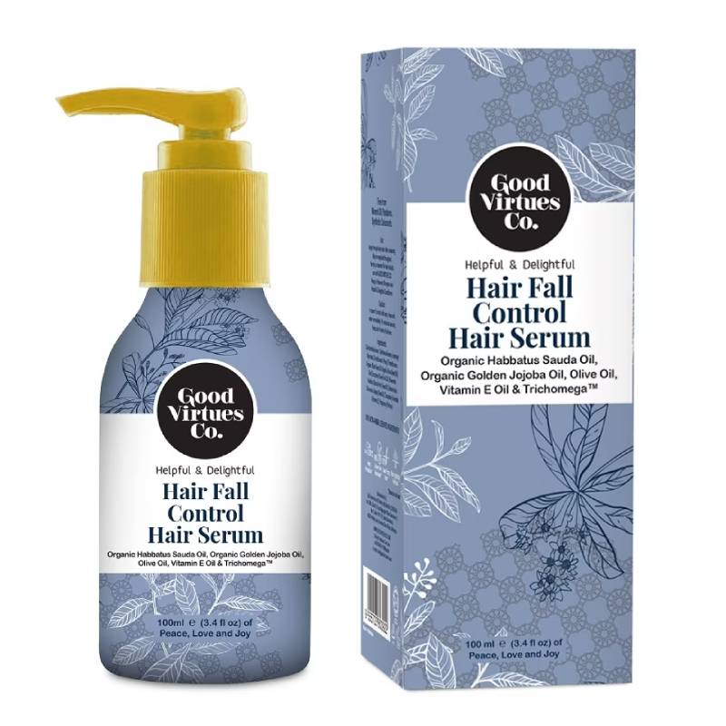 Good Virtues Co Hair Fall Control Hair Serum 100ml - DoctorOnCall Farmasi Online