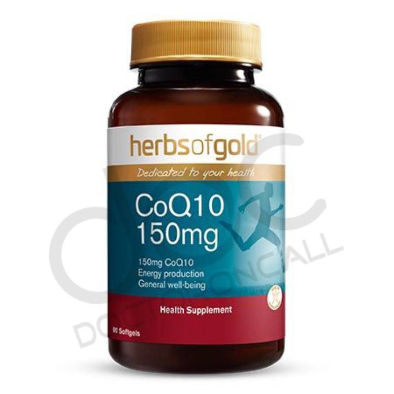 Herbs of Gold CoQ10 150mg Capsule 90s - DoctorOnCall Online Pharmacy