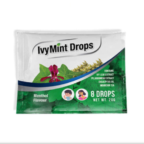 HLP Ivymint Menthol Drops 8s - DoctorOnCall Online Pharmacy