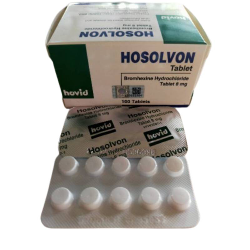 Hovid Hosolvon 8mg Tablet 10s (strip) - DoctorOnCall Online Pharmacy