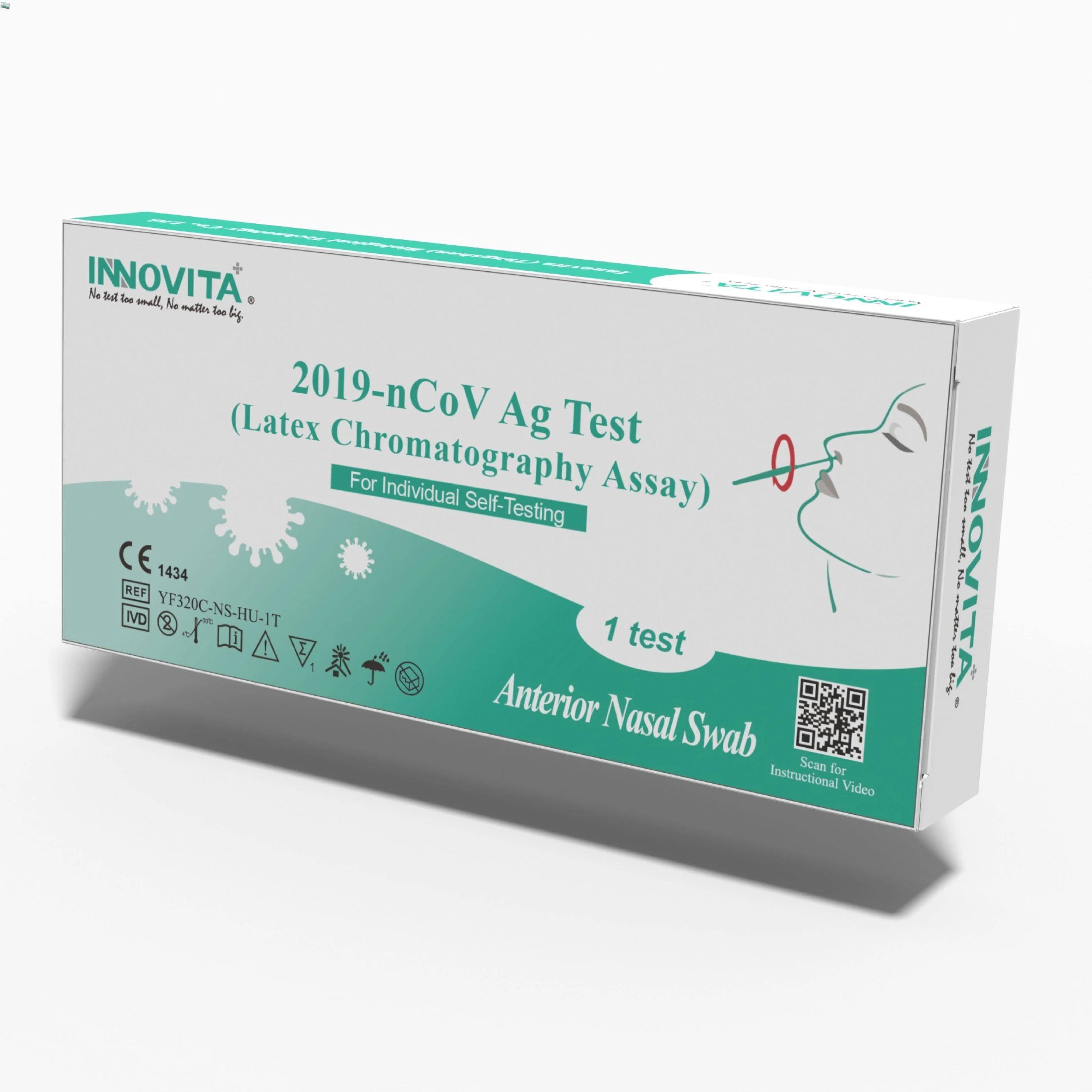 Innovita COVID-19 Antigen Rapid Test Kit (Nasal Swab) - DoctorOnCall Farmasi Online