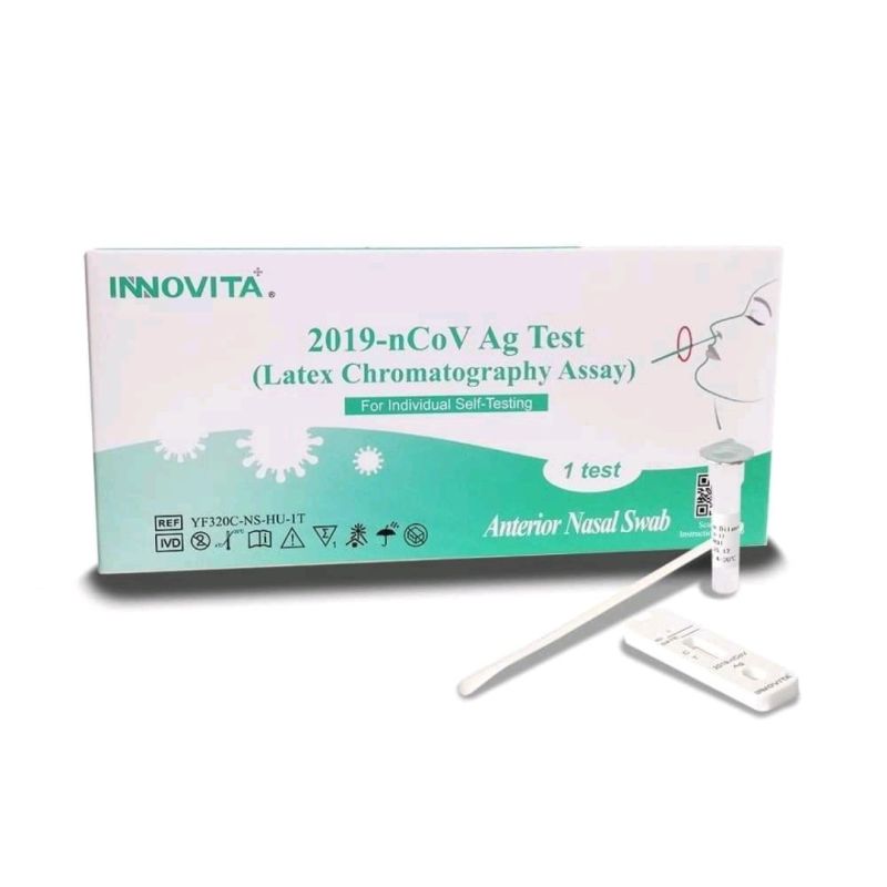 Innovita COVID-19 Antigen Rapid Test Kit (Nasal Swab) - DoctorOnCall Farmasi Online