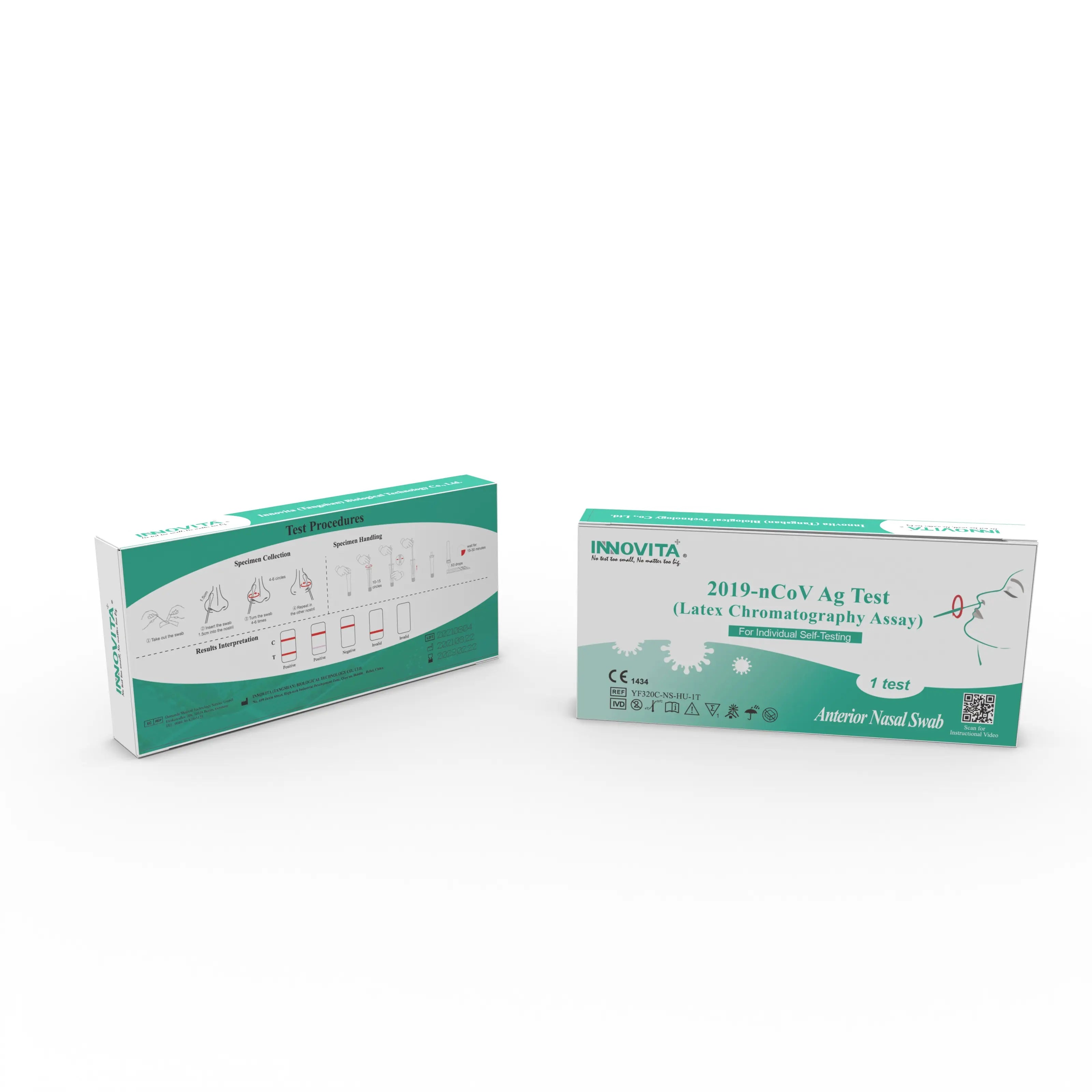 Innovita COVID-19 Antigen Rapid Test Kit (Nasal Swab) - DoctorOnCall Online Pharmacy