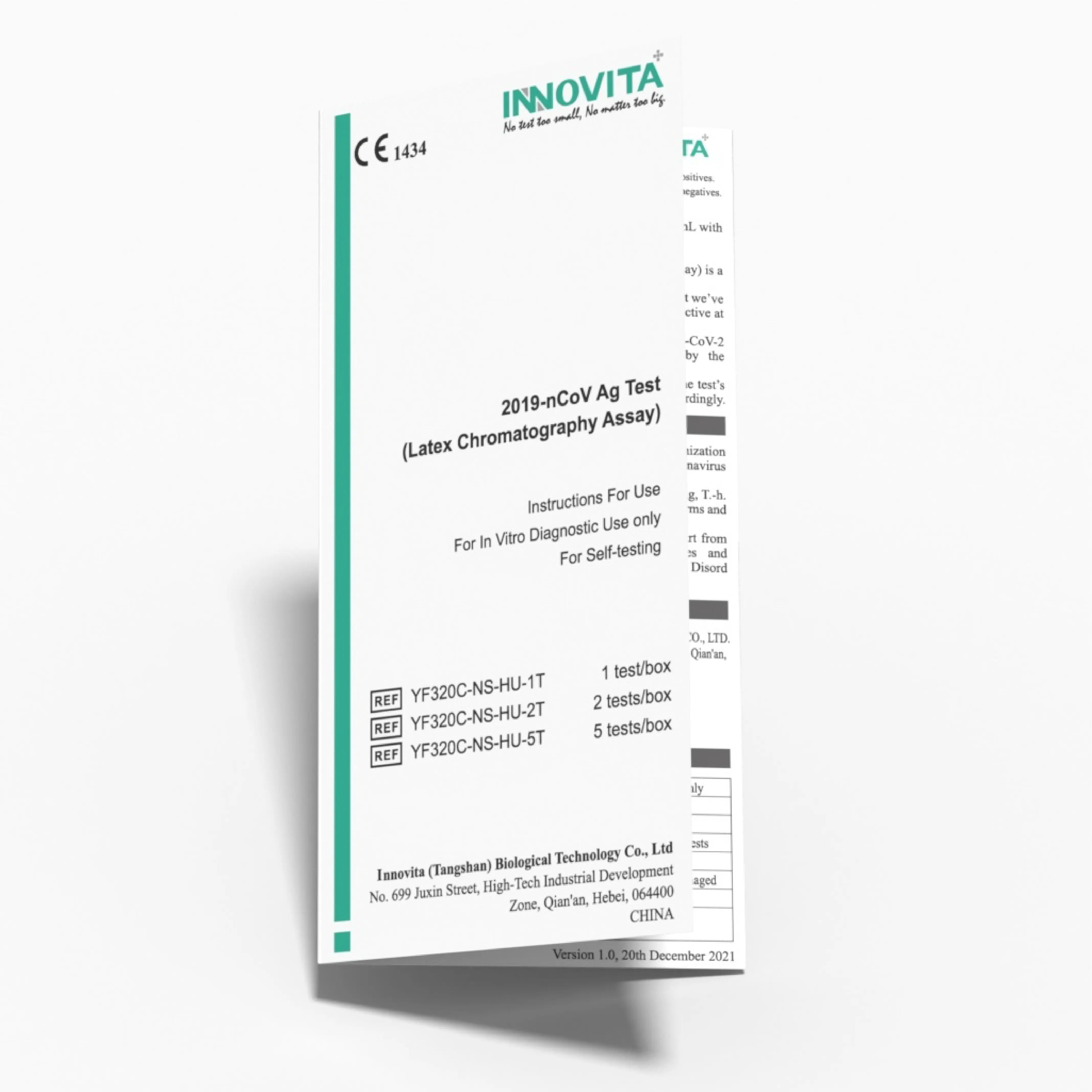 Innovita COVID-19 Antigen Rapid Test Kit (Nasal Swab) - DoctorOnCall Online Pharmacy