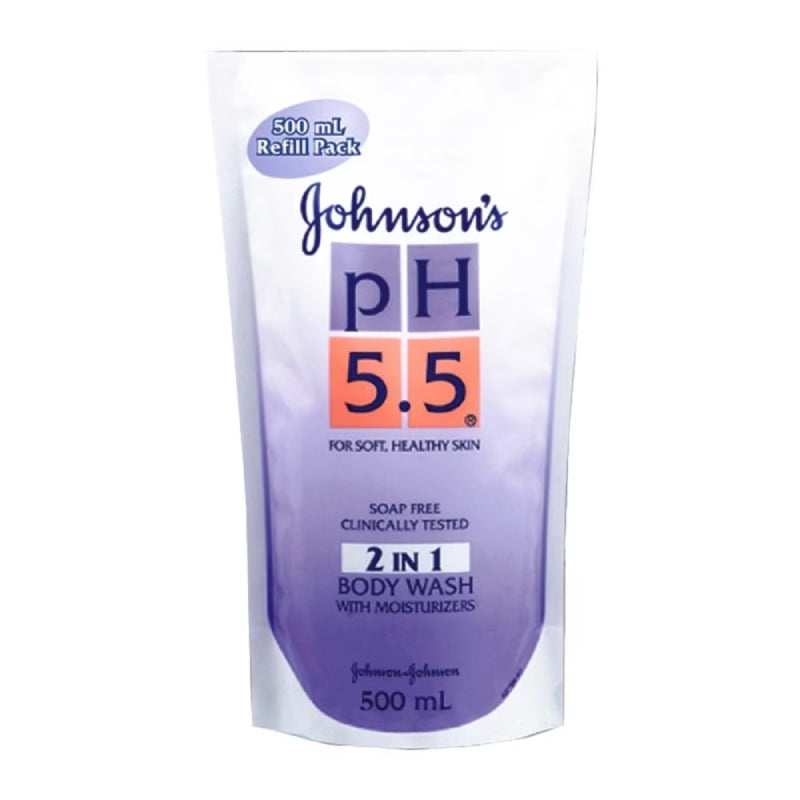 Johnson's pH5.5 Nourishing Body Wash 2-in-1 1L (bottle) + Free 250ml - DoctorOnCall Farmasi Online