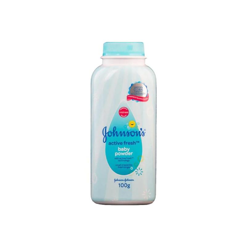 Johnson's Active Fresh Baby Powder 100g - DoctorOnCall Farmasi Online