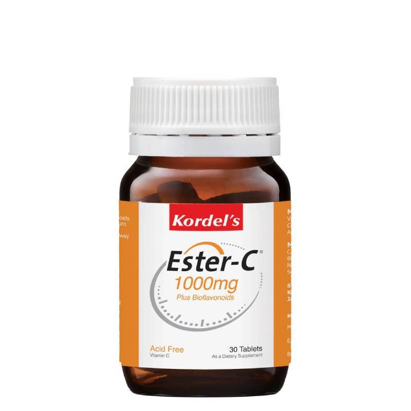 Kordel's Bio Ester-C 1000mg Tablet 30s - DoctorOnCall Farmasi Online