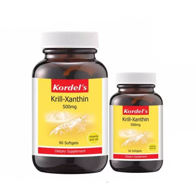 Kordel's Krill Xanthin 500mg Capsule 90s + 30s - DoctorOnCall Farmasi Online
