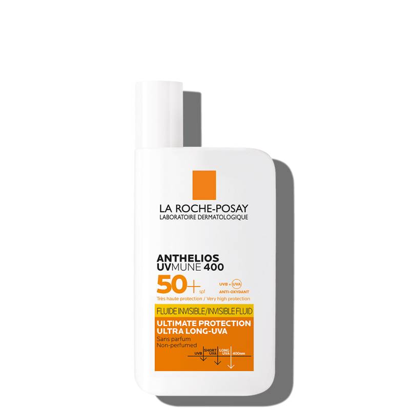 La Roche Posay Anthelios Invisible Fluid SPF 50+ Sunscreen 50ml - DoctorOnCall Farmasi Online