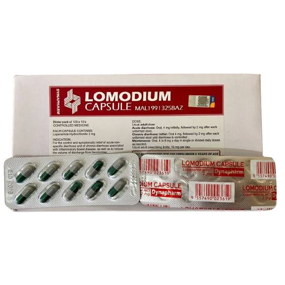 Lomodium 2mg Capsule 10s (strip) - DoctorOnCall Farmasi Online