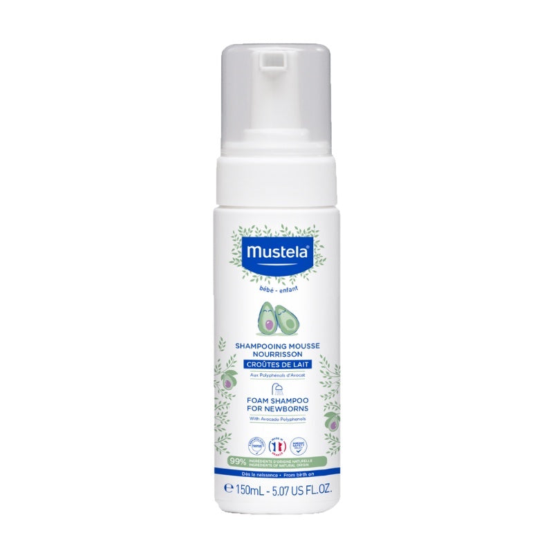 Mustela Foam Shampoo For Newborns - 150ml - DoctorOnCall Farmasi Online