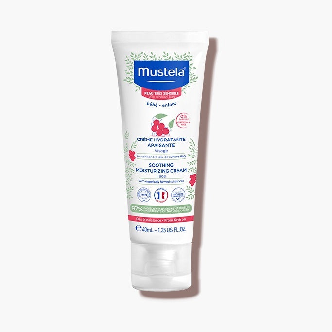 Mustela Soothing Moisturizing Cream Face Wofs 40ml - DoctorOnCall Online Pharmacy