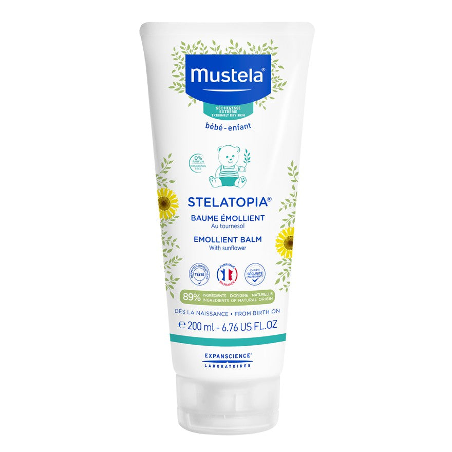 Mustela Stelatopia Emollient Balm With Sunflower 200ml - DoctorOnCall Online Pharmacy