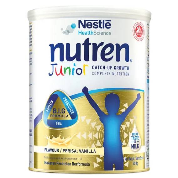 Nestle Nutren Junior Formula Milk Powder 850g - DoctorOnCall Farmasi Online
