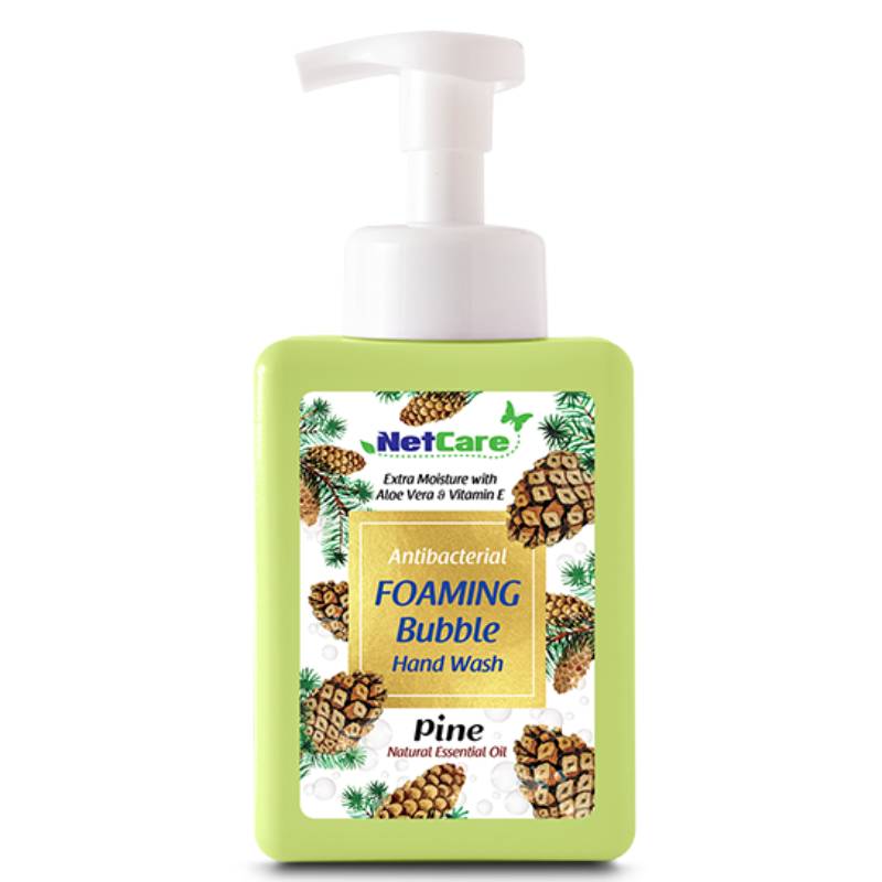 Netcare Foaming Bubble Hand Wash 500ml Pine - DoctorOnCall Farmasi Online