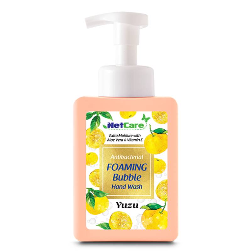 Netcare Foaming Bubble Hand Wash 500ml Yuzu - DoctorOnCall Farmasi Online