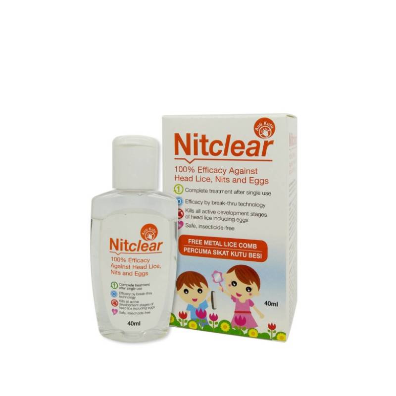 Nitclear Scalp Solution 40ml - DoctorOnCall Online Pharmacy