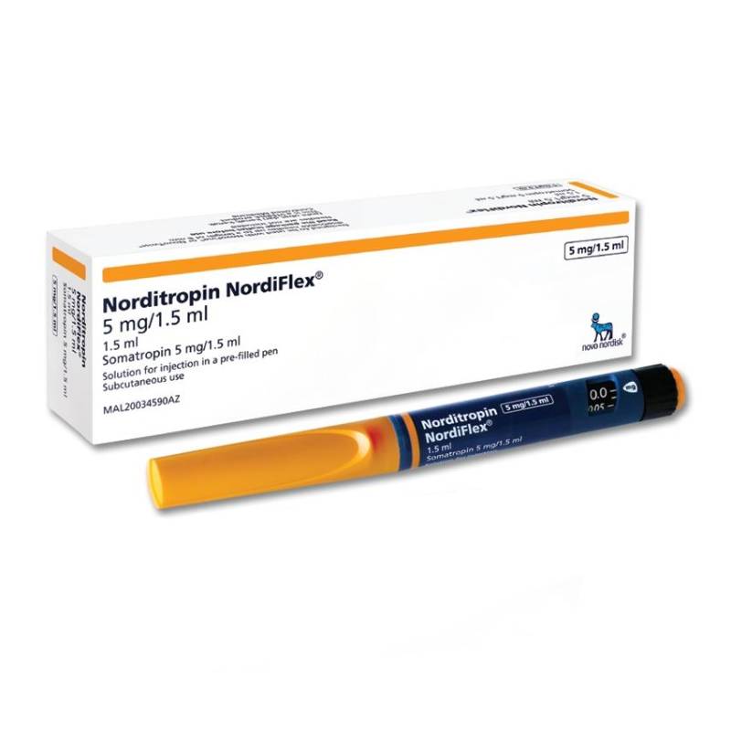 Norditropin NordiFlex 5mg/1.5ml Pre-filled Pen 1.5ml x1 (pen) - DoctorOnCall Farmasi Online