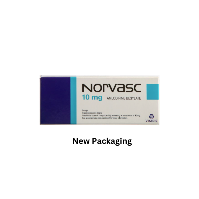 Norvasc 10mg Tablet 10s (strip) - DoctorOnCall Farmasi Online