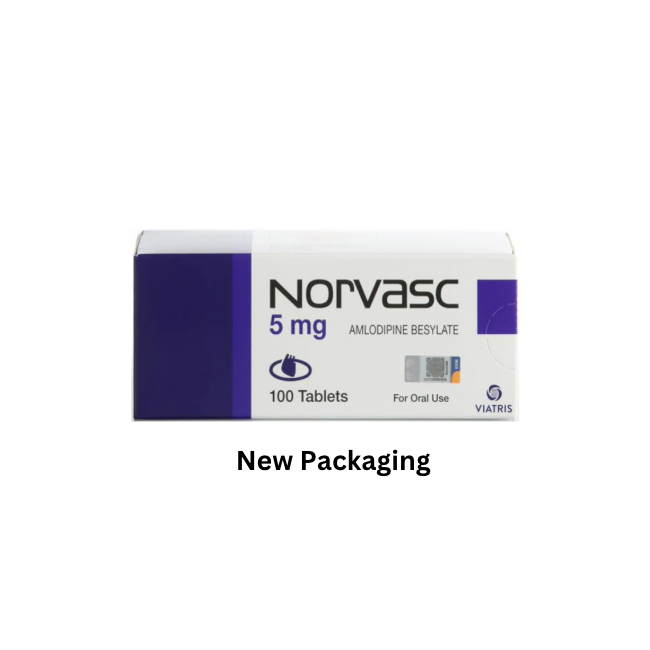 Norvasc 5mg Tablet 10s (strip) - DoctorOnCall Online Pharmacy