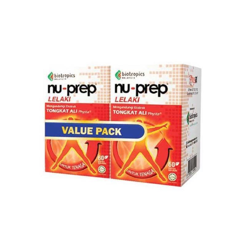 Nu-Prep 100 Tongkat Ali Capsule 60s x2 - DoctorOnCall Online Pharmacy