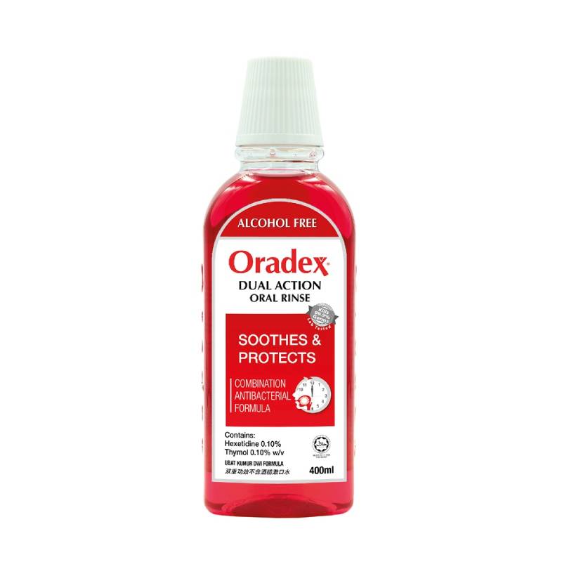 Oradex Dual Action Mouthwash 90ml - DoctorOnCall Online Pharmacy