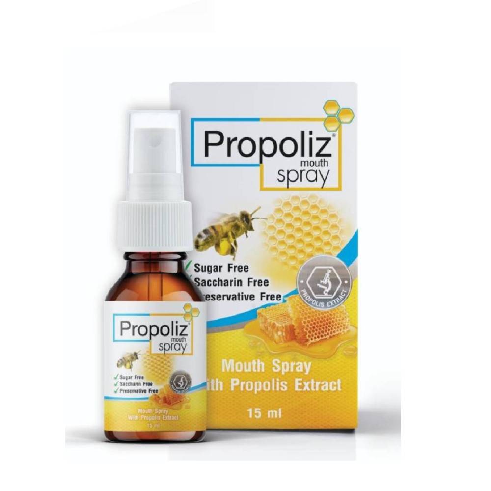 Propoliz Mouth Spray (Sugar Free) 15ml - DoctorOnCall Farmasi Online