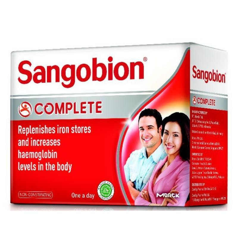 Sangobion Complete Capsule 100s - DoctorOnCall Farmasi Online
